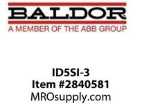 BALDOR ID5SI-3 SIGNAL ISOLATOR NEMA 4X ID5205-ID5410 :