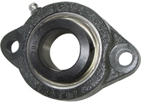 5/8 in 2-Bolts Flange Cast Iron SAFL202-10 Mounted Bearing SA202-10+FL203 
