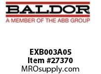 BALDOR EXB003A05 ISO INPUT BD.-115V W/PACKING MATL.