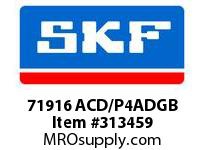 SKF-Bearing 71916 ACD/P4ADGB