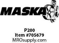 Replaced by Dodge 011120 see Alternate product link below Maska P200 RUBBER ELEMENT FOR MASKA FLEX