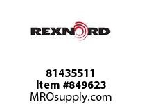 REXNORD 81435511 D1873TK9 D1873 TAB 9 INCH WIDE TABLETOP CHAI