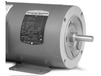 What is the difference between 56C and 56J frame size electrical motor?