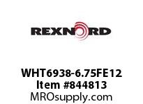 REXNORD WHT6938-6.75FE12 WHT6938-6.75 F.75 T12P WHT6938 6.75 INCH WIDE MATTOP CHAIN