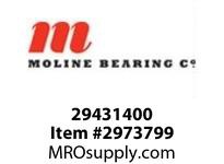 Moline Bearing - 29431400 UCFcx20-64 4 Med Duty Piloted Flange Mounted Ball Bearing