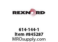 REXNORD 614-144-1 WT1500-24T 60MM SQ SPLIT
