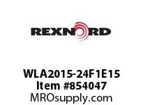 REXNORD WLA2015-24F1E15 WLA2015-24 F1 T15P N1.33 WLA2015 24 INCH WIDE MATTOP CHAIN W