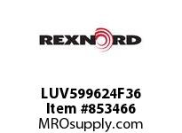 REXNORD LUV599624F36 LUV5996-24 F3 T6P LUV5996 24 INCH WIDE MATTOP CHAIN W