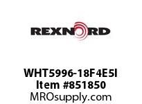 REXNORD WHT5996-18F4E5I WHT5996-18 F4 T5P N2 WHT5996 18 INCH WIDE MATTOP CHAIN W
