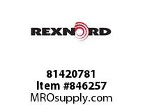 REXNORD 81420781 HT8505-6 MTW PT HT8505 6 INCH WIDE MOLDED-TO-WIDTH
