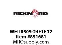 REXNORD WHT8505-24F1E32 WHT8505-24 F1 T32P N1.5 WHT8505 24 INCH WIDE MATTOP CHAIN W