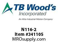 TBWOODS N116-2 NLS CLUTCH 16AD-2