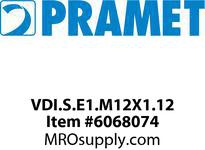 VDI.S.E1.M12X1.12