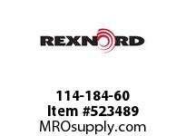 REXNORD 114-184-60 KU815-25T 1-1/4 KW&SS 141908