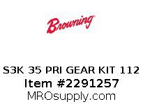 S3K 35 PRI GEAR KIT 112