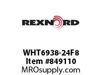 REXNORD WHT6938-24F8 WHT6938-24 F2 T8P WHT6938 24 INCH WIDE MATTOP CHAIN W