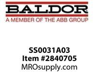 BALDOR SS0031A03 SS 208/230/460V 80A BYP/CONTROL ONLY :