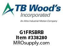TBWOODS G1FRSBRB 1FX3/8 RB RIGID HUB