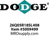 DODGE 26Q05R18SL408 26 TIGEAR 2 REDUCER - SPEC O/P V = 4.50" GEAR PRODUCTS