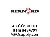 REXNORD 6472561 48-GC6301-01 IDL*35TRGH STL UEQ R/G