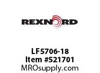 REXNORD LF5706-18 LF5706-18 142894