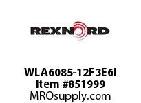 REXNORD WLA6085-12F3E6I WLA6085-12 F3 T6P N1.25 WLA6085 12 INCH WIDE MATTOP CHAIN W