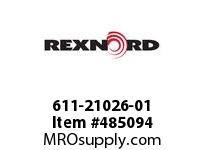 REXNORD 6403445 611-21026-01 ROLL*6X19 IMP G/SL REGR-C