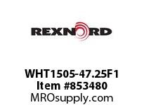 REXNORD WHT1505-47.25F1 WHT1505-47.25 F1 T3P SP CONTACT PLANT FOR ACCURATE DESCRIPT