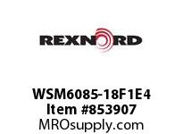 REXNORD WSM6085-18F1E4 WSM6085-18 F1 T4P N2 WSM6085 18 INCH WIDE MATTOP CHAIN W