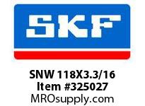 SNW 118X3.3/16