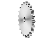 60A22H-3/4" Bore A Plate 22 Tooth Sprocket for #60 Roller Chain 