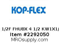 4 1/2F FHUBX 4 1/2 KW1X1/2