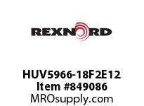 REXNORD HUV5966-18F2E12 HUV5966-18 F2 T12P HUV5966 18 INCH WIDE MATTOP CHAIN W