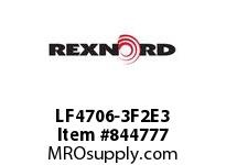 REXNORD LF4706-3F2E3 LF4706-3 F2 T3P LF4706 3 INCH WIDE MATTOP CHAIN WIT