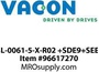 VACON0100-3L-0061-5-X-R02 +SDE9+SEE3+QDSS +R02