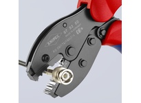 Knipex Crimping Pliers w/ Lever Transmission - Coax-, BNC- and TNC-  connectors