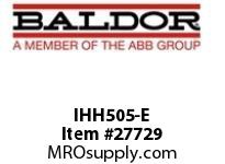 BALDOR IHH505-E H2I 600AC 3PH 5HP