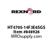 REXNORD HT4705-14F3E6SGS HT4705-14 F3 T6P S3 N2